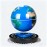 Magnetic Levitating Earth Floating Blue Planet Lamp RGB LED 360°Rotating With Illuminating Clock Base Stylish Desk Night Light For Home Office Decor, Unique Gift For Men, Boyfriends, Table Lamp