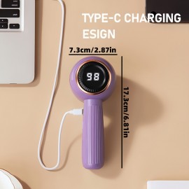 Pom-pilling Trimmer | Powerful Tool for Removing Pom-pilling, Suitable for Sweaters, Coats, Bed Sheets, and Furniture | USB Charging, Rechargeable Battery, Efficient Use, Easy Application