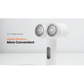 Handzee Electric Fabric Shaver, a Dual Motor Device for Removing Lint And Pilling from Sweaters And Furniture, Featuring a Powerful Two-Speed Portable Design