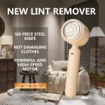 New Handheld Hair Roller Trimmer, Rechargeable Electric Hair Remover, Portable Shaver Suitable for Clothes, Furniture, and Carpets, Effectively Removes Balls and Clumps, High-Speed Powerful Motor, Type-C Charging Port