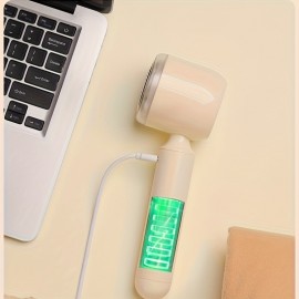 New Handheld Hair Roller Trimmer, Rechargeable Electric Hair Remover, Portable Shaver Suitable for Clothes, Furniture, and Carpets, Effectively Removes Balls and Clumps, High-Speed Powerful Motor, Type-C Charging Port