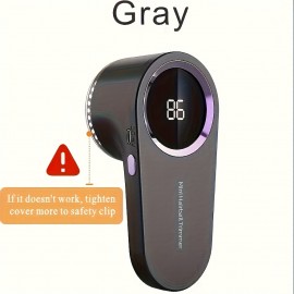 500mAh Portable Hairball Trimmer | USB Rechargeable, Quick and Convenient for Clothes, Furniture, Sweaters, Sofas, Blankets