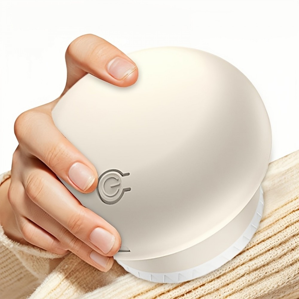 Portable Lint Shaver, Available in Four Colors, Rechargeable Electric Lint Remover, Spherical Design, Lint Shaver for Clothing and Home Textiles, a Must-have Household Tool