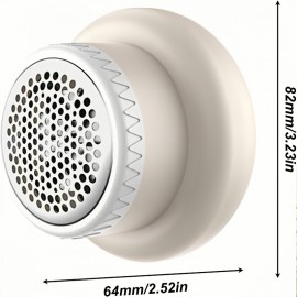 Portable Lint Shaver, Available in Four Colors, Rechargeable Electric Lint Remover, Spherical Design, Lint Shaver for Clothing and Home Textiles, a Must-have Household Tool
