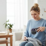 Electric Lint Remover, Lint Remover, and Fabric Trimmer—portable and Easy to Clean, Perfect for Home or Apartment Use. Includes Battery Indicator (an Excellent Christmas Gift)