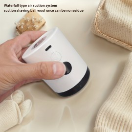 Portable Fabric Shaver Designed for Both Home And Car Use, an Essential Tool for Maintaining Clothing While Traveling, Featuring Effective Lint Removal And Smart Charging Capabilities.