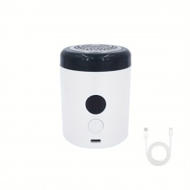 Portable Fabric Shaver Designed for Both Home And Car Use, an Essential Tool for Maintaining Clothing While Traveling, Featuring Effective Lint Removal And Smart Charging Capabilities.