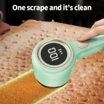 New Upgraded Portable Multi-Functional Ball Trimmer, USB-C Fast Charging, Electric Fabric Hair Remover with LED Smart Digital Display, Powerful Motor, Fleece Remover, Sofa Ball Trimmer, Cleaning Tool for Clothes, Bedding, Carpets