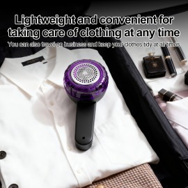 Portable Charging Lint Remover | USB-C Fast Charging with Rechargeable Battery, Effective Fabric Haircutter for Clothes, Furniture, and Carpets - Removes Lint, Bubbles, and Fluffy Stuff - Perfect Gift for Valentine'S Day and Christmas