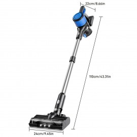 Cord and Cordless Vacuum Cleaner for Home, MAX 70Kpa Stick Vacuums Lightweight, some have with Detachable Battery Display, Max 45Mins Runtime, 8in 1 Handheld Vacuum for Hardfloor & Carpets Pet Hair