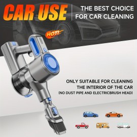 High-Suction Cordless Vacuum Cleaner with 38Kpa Power, 45 Minutes of Runtime, Cleaning Tools, Tangle-Free Design for Home Use, And an 8-In-1 Handheld Option Suitable for Both Hard Floors And Carpets