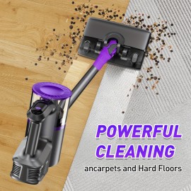 4-in-1 Handheld Stick Vacuum Cleaner, Ultra-Lightweight Cordless Handheld Vacuum - 10000 Pa Strong Suction, 50000 RPM High-Speed Motor, 43.96oz Large Dust Cup, Multiple Modes (Vacuuming, Mopping, Sweeping). Suitable for Home, Carpets, Pet Hair