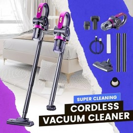 4in 1 Handheld Vacuum Cleaner | Cordless, Multi-Function for Home, Car, Pet Hair Removal, USB Charging, 120W, Battery
