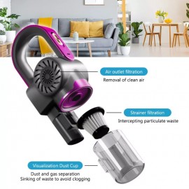 Cordless 4-In-1 Stick/Handheld Vacuum Cleaner for Carpets And Floors, Ideal for Pet Hair, Versatile for Home And Car Use