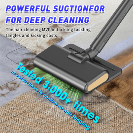 Golden 8000PA Vacuum Cleaner with Powerful Brushless Motor, Multifunctional Home Cleaning Device, Electric Cleaning Brush, Supports USB Charging, 4-In-1 Wet And Dry Professional Vacuum Cleaner, Visible Dust Cup