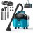eesii Wireless Wet and Dry Vacuum Cleaner - Multi-Scene - Compact Body - 2pcs 4.0Ah Battery - Multi Professional Nozzles - 3-in-1 Brushless HEPA Filter - Car/ Garage/ Workplace Cleaning