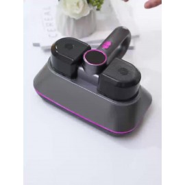 Dual Motor 2-in-1 Beat Suction Vacuum Cleaner | Handheld Cordless, LED Digital Display, 80, 000 Times/min Scan Beat, Double Noise Reduction, Suitable for Bedding, Sofas, Clothes, Pets, Cars, Carpets | HEPA Filter, Rechargeable Lithium Battery