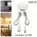 39.37inch USB- Smart Touch Dimmer Switch with Volume & Brightness - No Drill Easy Install Hidden Wiring for Light Dimmer, USB- Devices in Cabinets, TVs, Bedrooms (Compatible with USB- Light Strips)