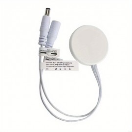 DC5-24V 25mm Wooden Furniture Touch Sensor LED Dimming Switch | 5A Hidden Surface Switch for LED Light Strip Decoration, Suitable for Halloween, Christmas Party, Black, White