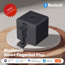 MOES Fingerbot, Wireless, Enabled Automatic Touch Control, Lazy - Friendly, Works With Smart Life App, Alexa, Google Home For Easy Home Automation(1 Black Pack)
