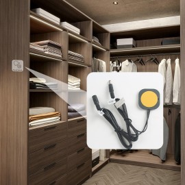 mart Touch Dimmer Switch with Sensor - DC5-24V/36V Low Voltage LED Light Controller, Easy Install Touch Panel for RGB/Cool White/Warm White LED Strips, Hardwired/Plug-and-Play Wiring, Compatible with Cabinets, Desks & Shelves