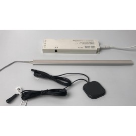 mart Touch Dimmer Switch with Sensor - DC5-24V/36V Low Voltage LED Light Controller, Easy Install Touch Panel for RGB/Cool White/Warm White LED Strips, Hardwired/Plug-and-Play Wiring, Compatible with Cabinets, Desks & Shelves